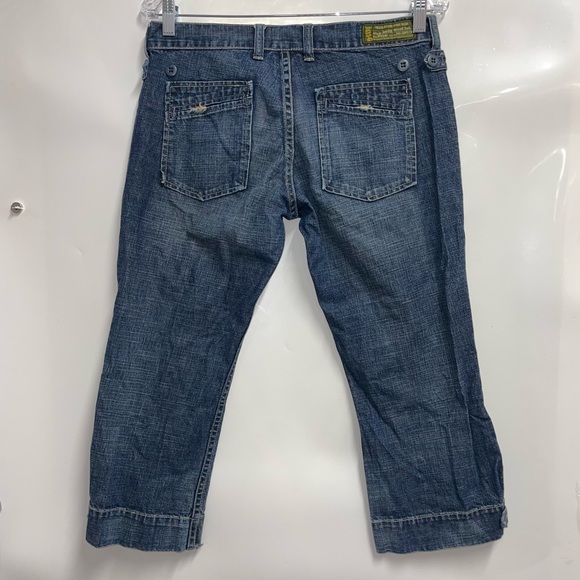 Lucky brand size 6 blue Jean cropped - Picture 3 of 8